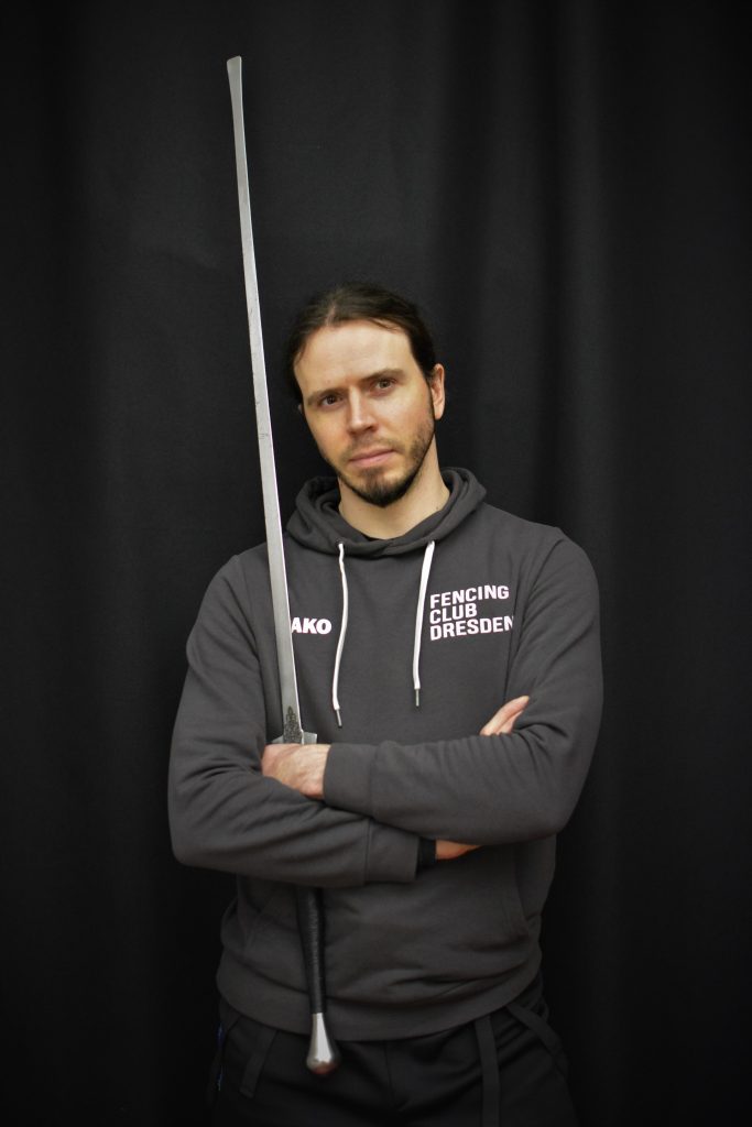 Michael Sprenger von Fencing Club Dresden wird einen Langschwert Workshop beim Schwabenhau 2022 halten
